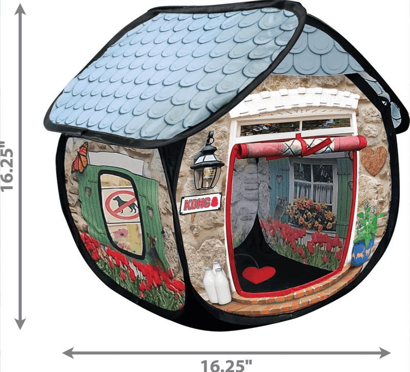 KONG Play Spaces Bungalow Cat Toy Hideaway Play Space CHEAPER THAN CHEWY - Glad Dogs Nation | ALL Profits Donated