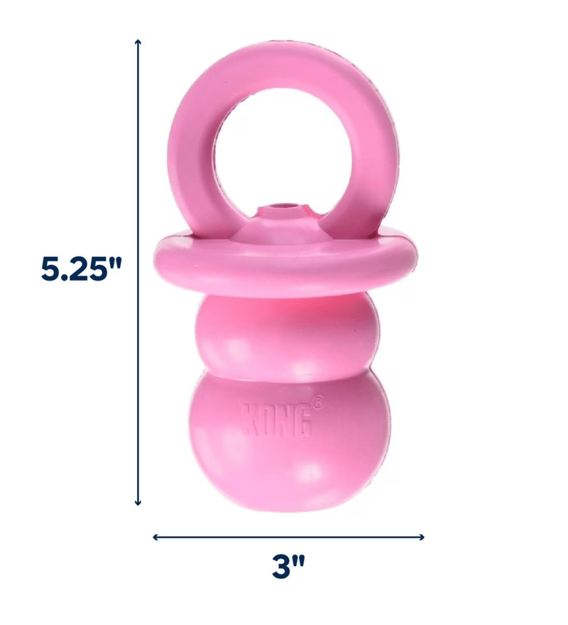 KONG Puppy Binkie Treat Dispensing Toy • CHEAPER THAN CHEWY / MADE IN USA - Glad Dogs Nation | ALL Profits Donated