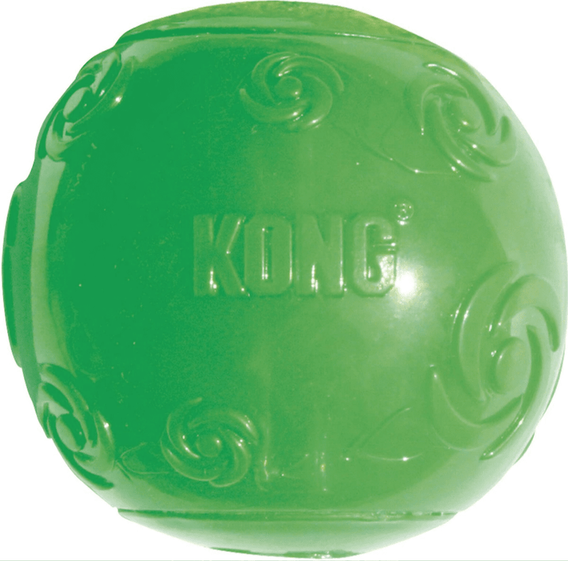 Kong Squeezz Squeaky Ball Dog Toy: 3 Sizes • Choose Color • CHEAPER THAN CHEWY - Glad Dogs Nation | ALL Profits Donated