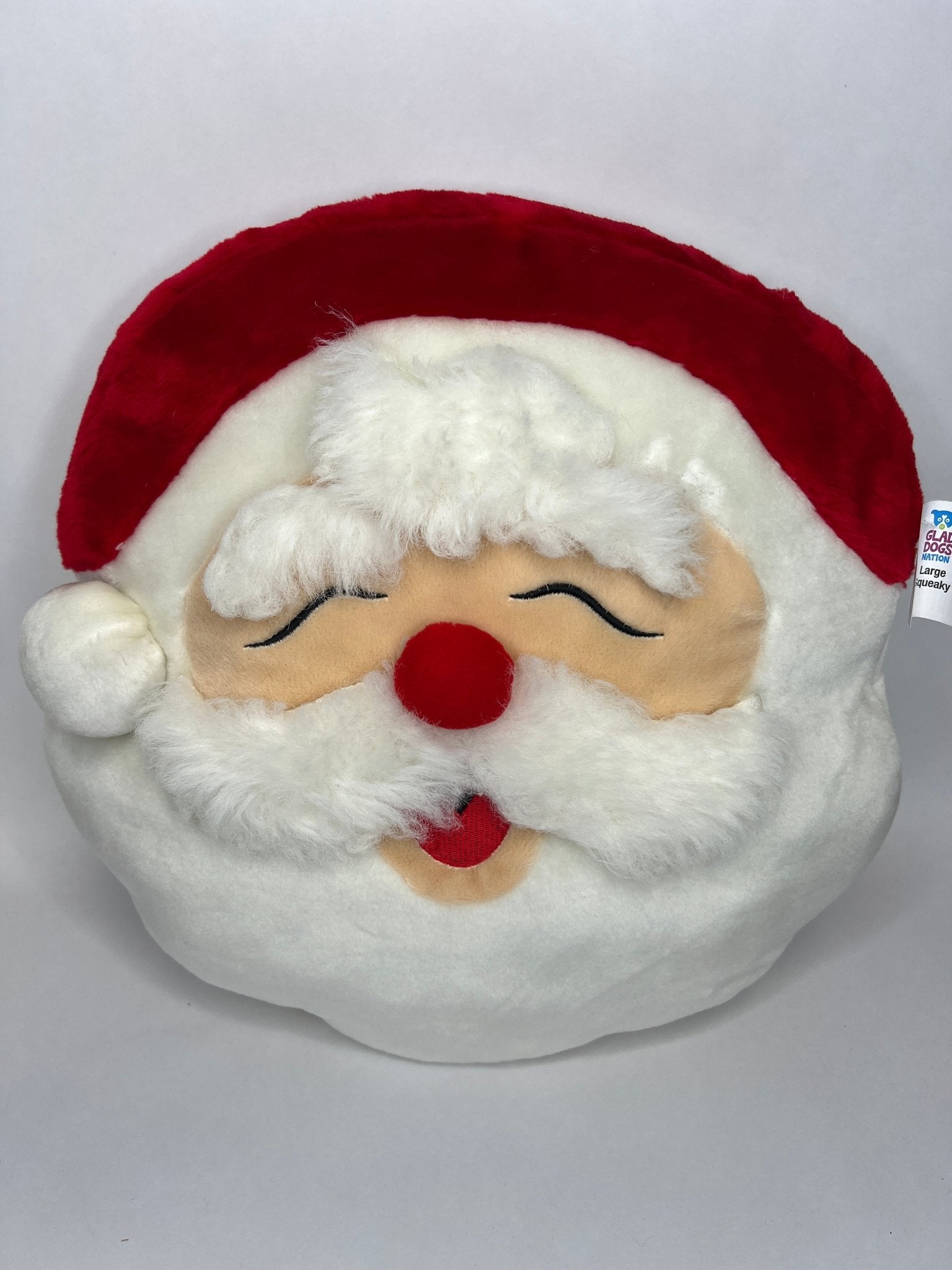Large Stuffed & SQUEAKY Plush Holiday Dog Toys - Glad Dogs Nation | ALL Profits Donated