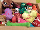 MEDIUM Hearts, Love & Candy Dog Toys Squeak & NO Squeak - Glad Dogs Nation | ALL Profits Donated