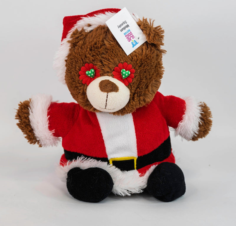 Medium Stuffed & SQUEAKY Holiday Dog Toys - Glad Dogs Nation | ALL Profits Donated