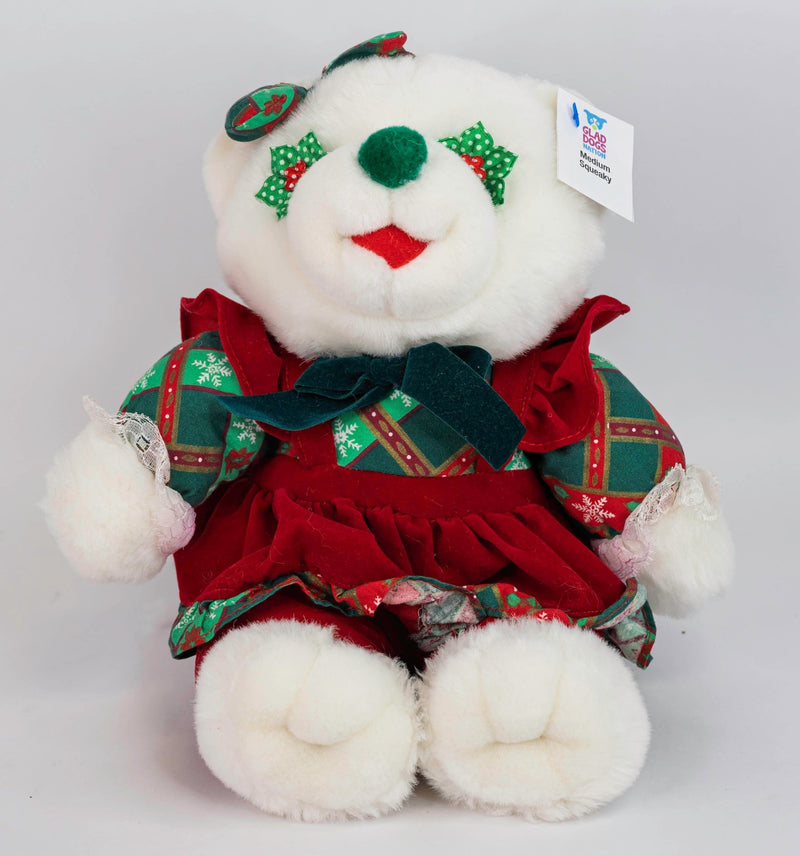 Medium Stuffed & SQUEAKY Holiday Dog Toys - Glad Dogs Nation | ALL Profits Donated