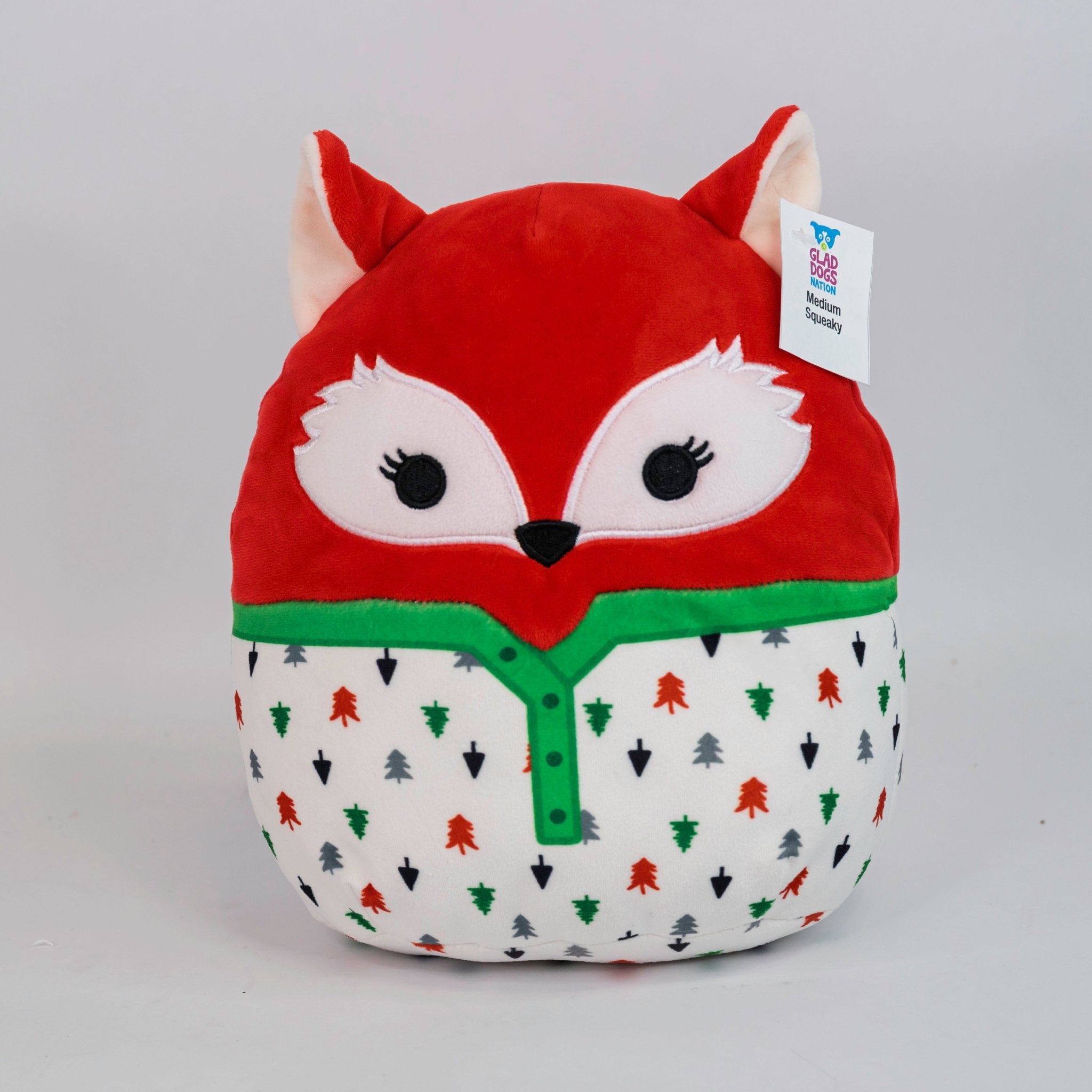 Medium Stuffed & SQUEAKY Holiday Dog Toys - Glad Dogs Nation | ALL Profits Donated
