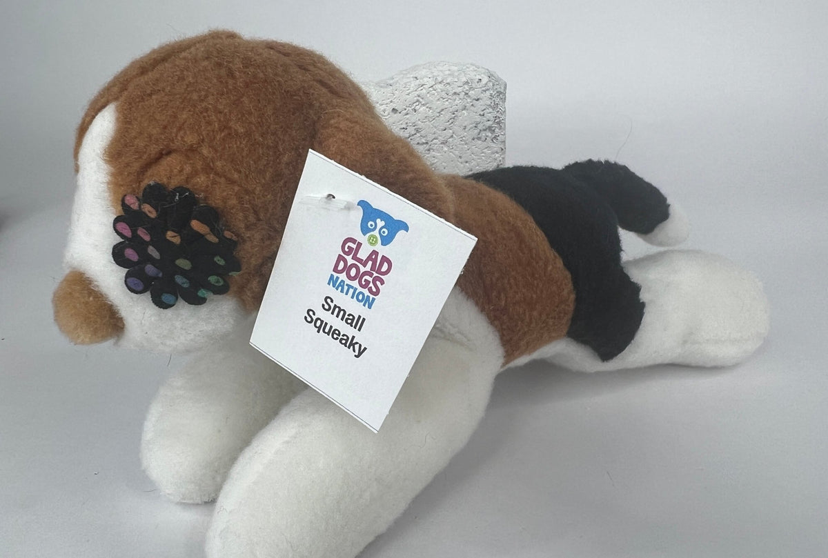 Mini Me Squeaky Breed Dog Toy: Beagle
