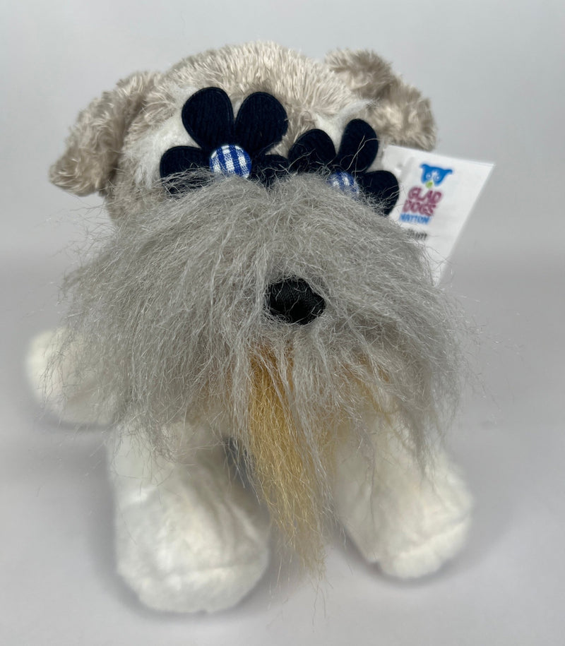 Mini Me Squeaky Breed Dog Toy: Schnauzer - Glad Dogs Nation | ALL Profits Donated