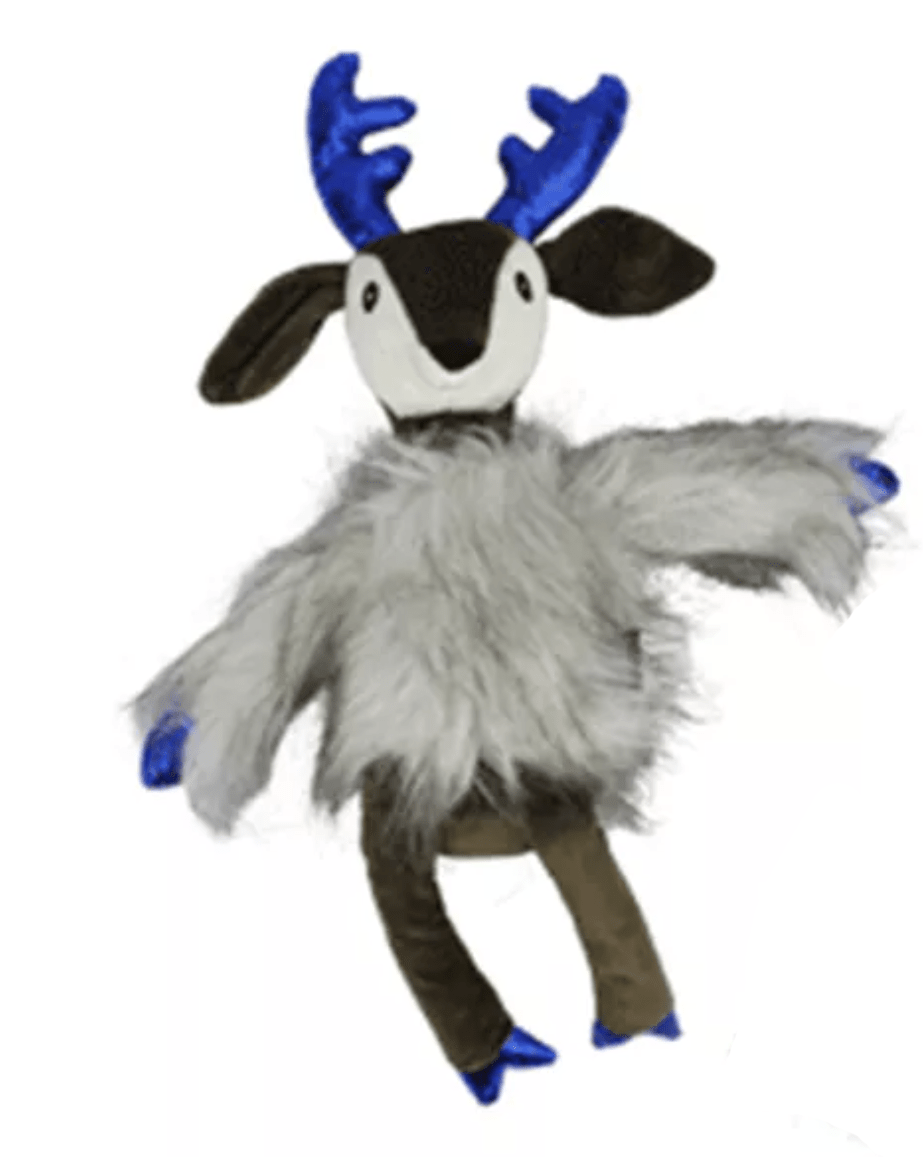 Multipet Holiday Dapper Deer Dog Toy: 17