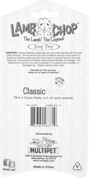 Multipet Lamb Chop Lambchop Squeaky Plush Dog Toy: 2 Sizes - Glad Dogs Nation | ALL Profits Donated