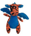 Multipet Mini Dragon 5" Crinkle & Squeaky Dog or Cat Toy: Pick Your Color - Glad Dogs Nation | ALL Profits Donated