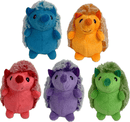 Multipet Minipet Hedgehog Squeaky Plush 4" Dog Toy: Pick Your Color / CHEAPER THAN CHEWY - Glad Dogs Nation | ALL Profits Donated
