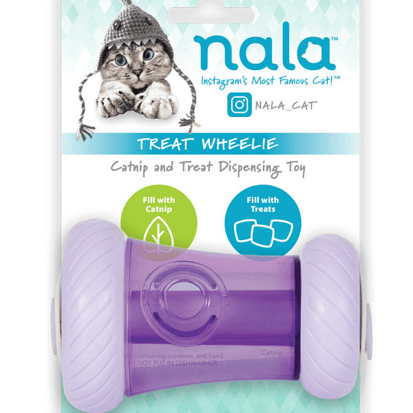 20% OFF! Nala Cat Catnip & Treat Dispenser Wheelie Arch