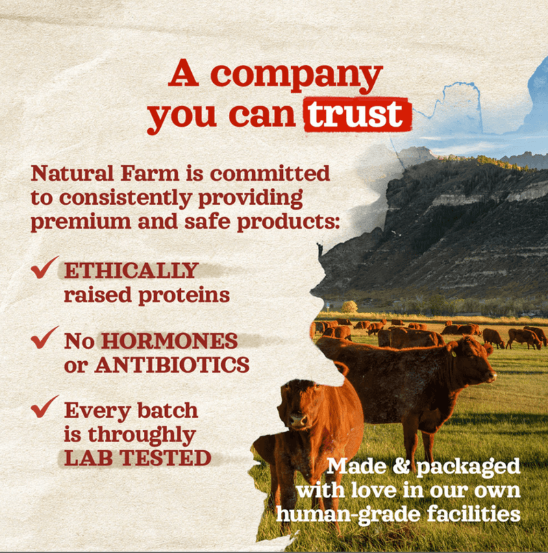 Natural Farm Collagen Sticks: Peanut Butter Flavor 6" or 12" - Glad Dogs Nation | ALL Profits Donated