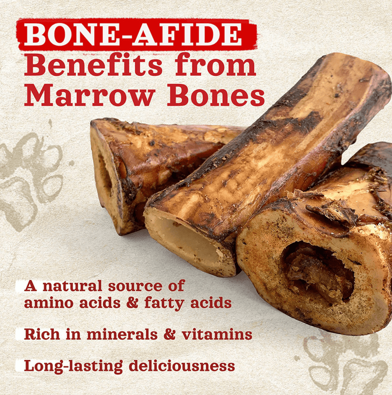 Natural Farm Large Smoked Beef Marrow Bone: 5" - 6" - Glad Dogs Nation | ALL Profits Donated