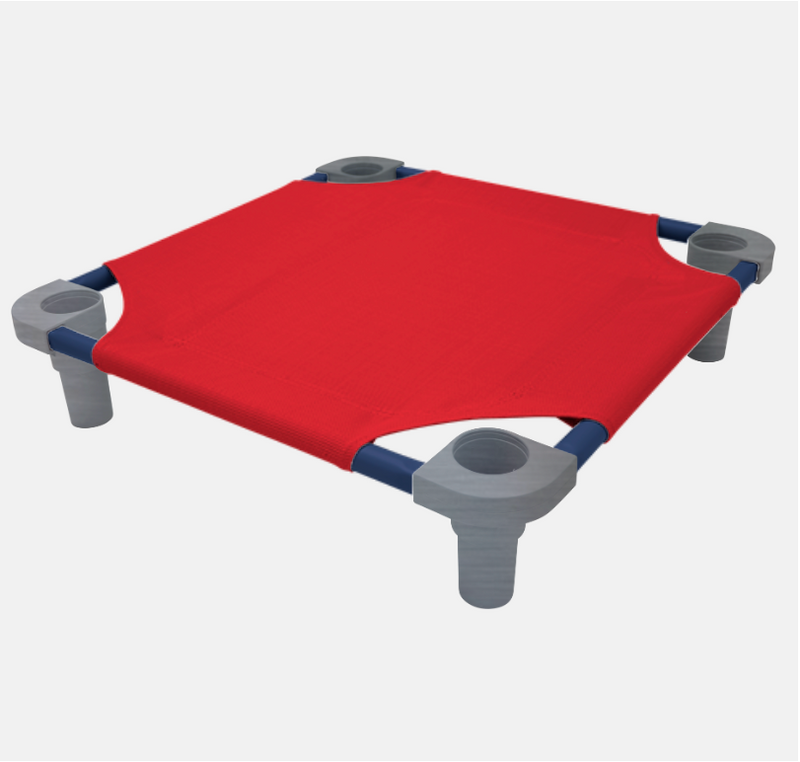 4Legs4Pets Elevated Pet Bed: NEW ENGLAND Football Team Spirit