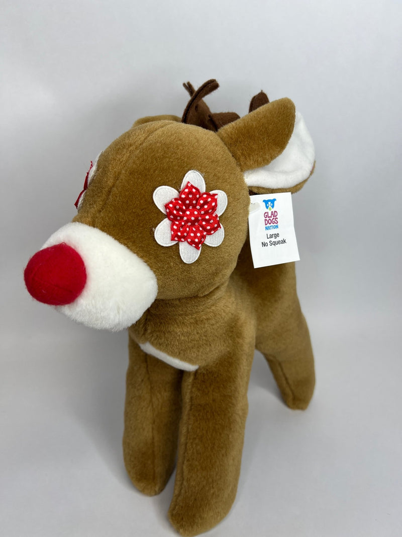 NO SQUEAK Holiday Dog Toys: ALL Sizes Small to XXLarge - Glad Dogs Nation | ALL Profits Donated