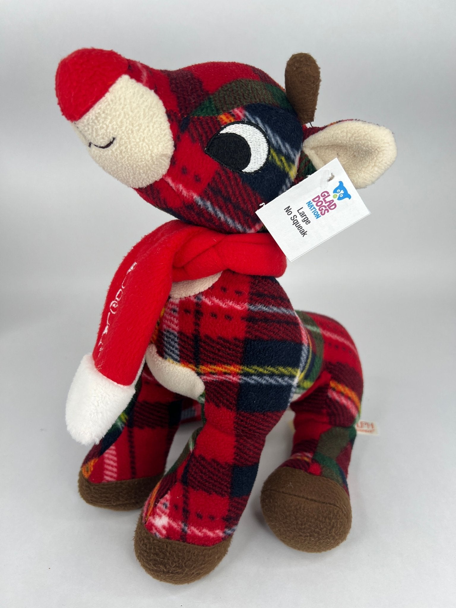 NO SQUEAK Holiday Dog Toys: ALL Sizes Small to XXLarge - Glad Dogs Nation | ALL Profits Donated