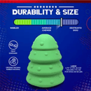 $! OFF! SodaPup Christmas Tree Treat Dispenser and Dog Chew Toy - Glad Dogs Nation | ALL Profits Donated