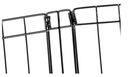 Pet Essentials 30"H x 48"W Black Steel Exercise Pen/X - Pen - Glad Dogs Nation | ALL Profits Donated