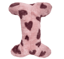 Petlou Love Heart Squeaky Plush Bone Dog Toy 15" - Glad Dogs Nation | ALL Profits Donated