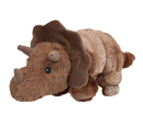 Petlou Ripples Dino Friends 26" Triceratops Squeaky Plush Dog Toy CHEAPER THAN CHEWY - Glad Dogs Nation | ALL Profits Donated