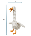 Petlou Ripples Farm Friends Duck Squeaky Plush Dog Toy 36" CHEAPER THAN CHEWY - Glad Dogs Nation | ALL Profits Donated