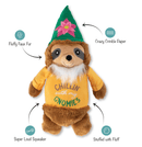 PetShop by Fringe Chillin' With My Gnomies Squeak & Crinkle Dog Toy: M, L, XL Dogs - Glad Dogs Nation | ALL Profits Donated