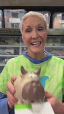 Coastal Pet Rascal Grunting Buffalo Dog Toy: 7"