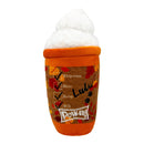 Puggin Spice Latte Power Plush Squeaky Dog Toy: 2 Sizes - Glad Dogs Nation | ALL Profits Donated