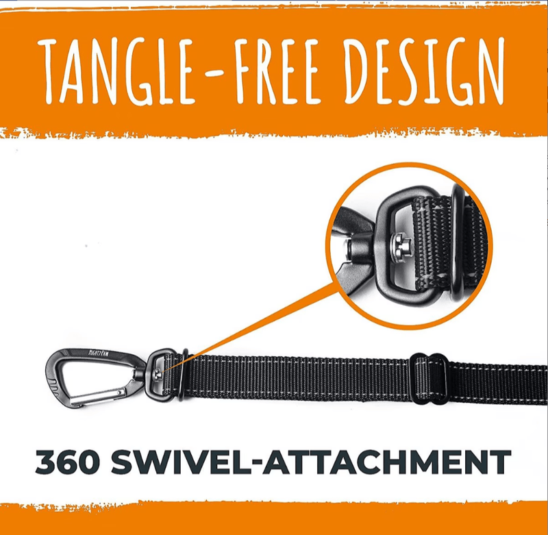 SAVE $4! Mighty Paw Nylon Dog Seat Belt for Buckle, Black - Glad Dogs Nation | ALL Profits Donated