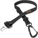 SAVE $4! Mighty Paw Nylon Dog Seat Belt for Buckle, Black - Glad Dogs Nation | ALL Profits Donated