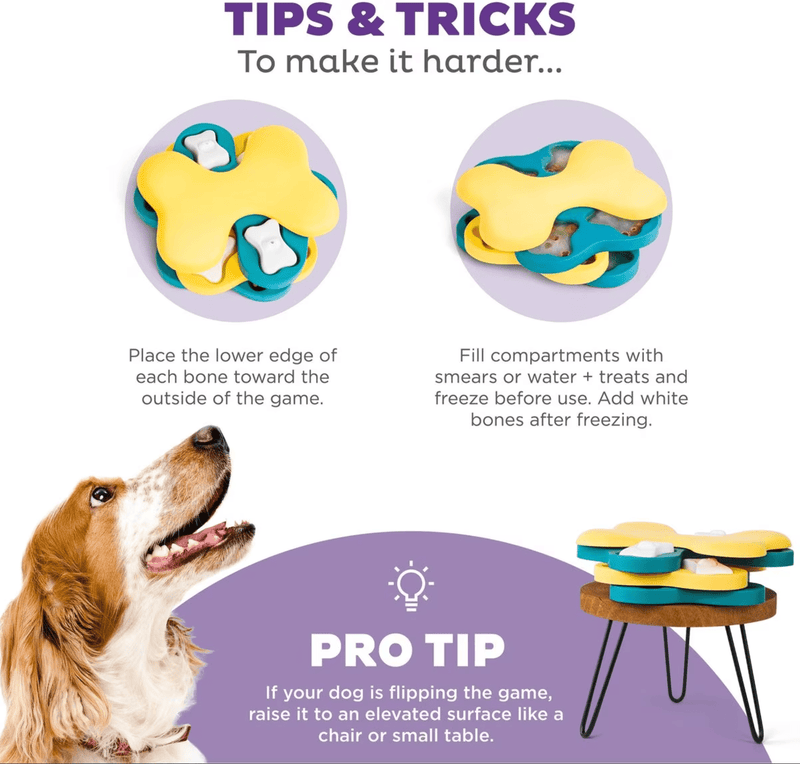 SAVE $5! Nina Ottosson by Outward Hound Tornado Puzzle Game Dog Toy | CHEAPER THAN CHEWY - Glad Dogs Nation | ALL Profits Donated