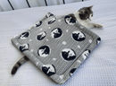 Screaming Pickles Handmade Fleece Pet Bed Cozy Mat: Yin Yang Kitties - Glad Dogs Nation | ALL Profits Donated