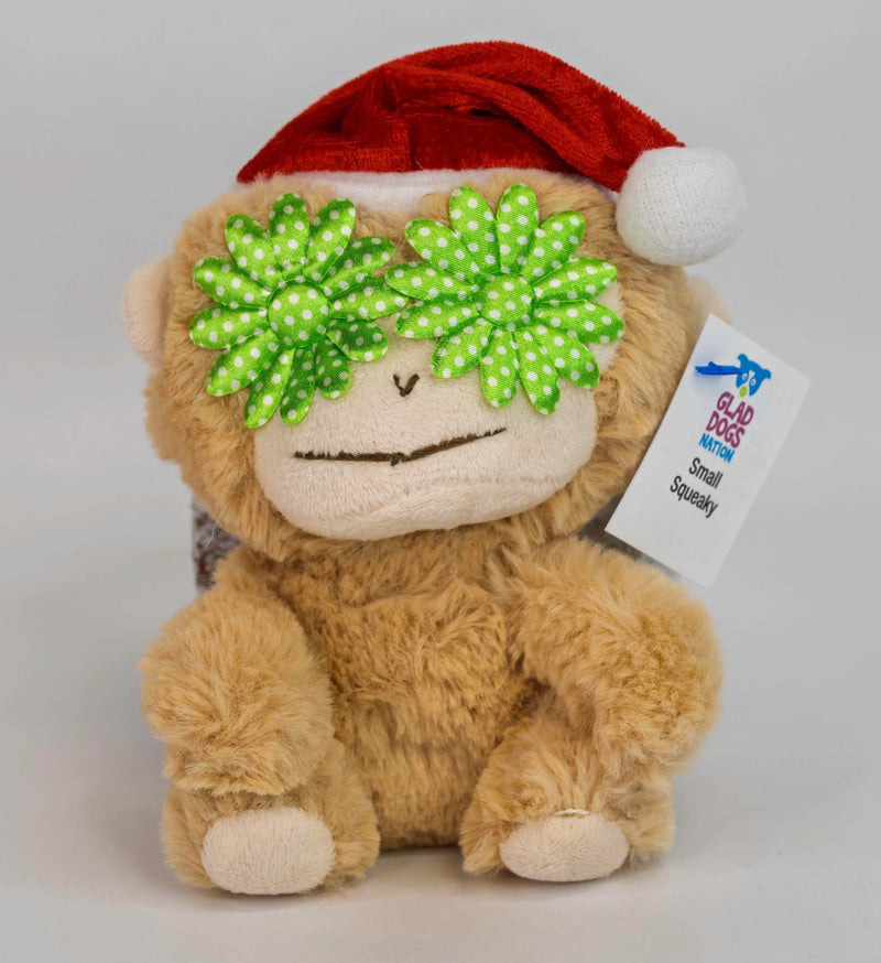 Small Stuffed & SQUEAKY Plush Holiday & Winter Dog Toys - Glad Dogs Nation | ALL Profits Donated