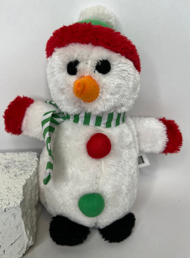 Small Stuffed & SQUEAKY Plush Holiday & Winter Dog Toys - Glad Dogs Nation | ALL Profits Donated