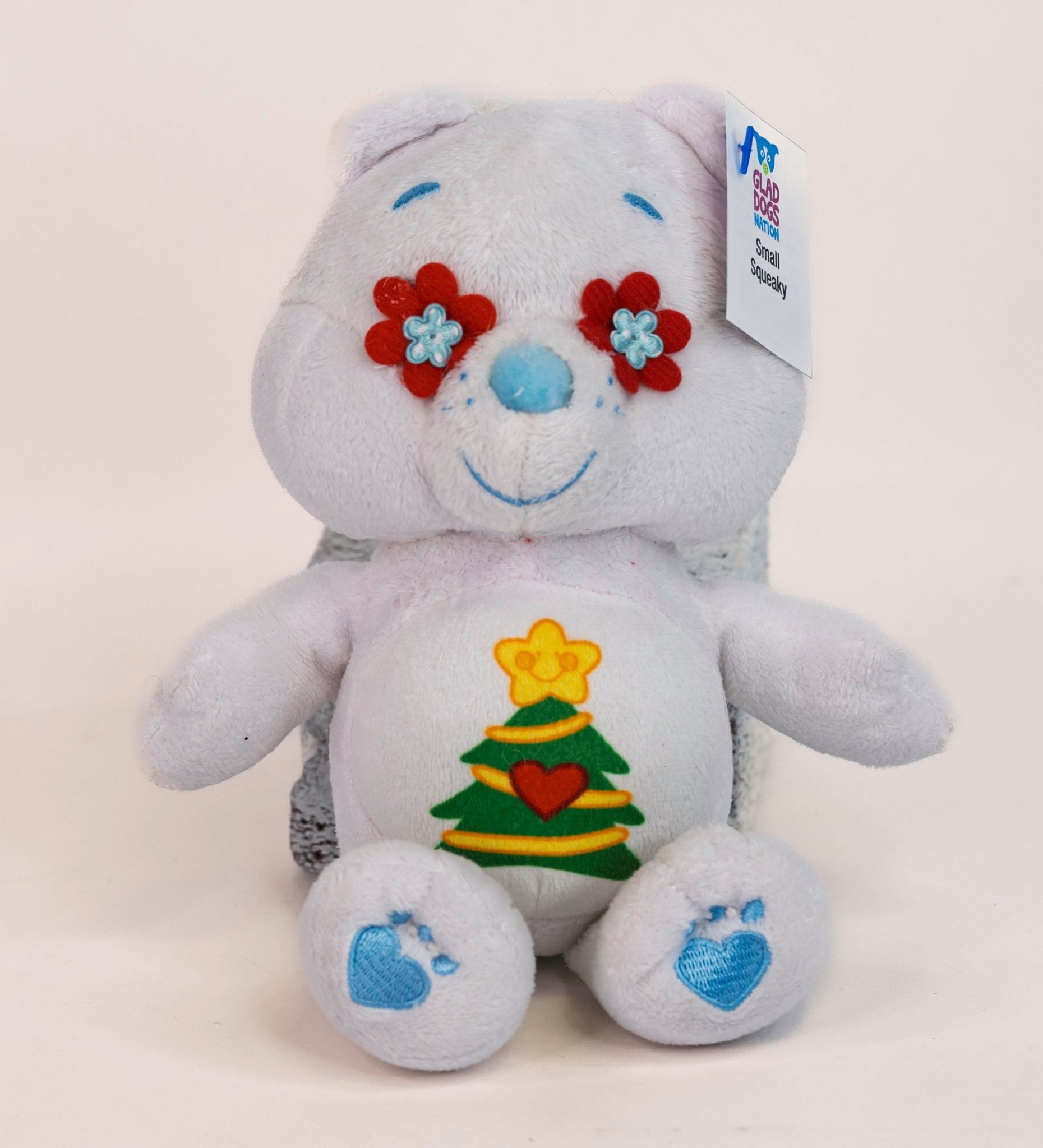 Small Stuffed & SQUEAKY Plush Holiday & Winter Dog Toys - Glad Dogs Nation | ALL Profits Donated