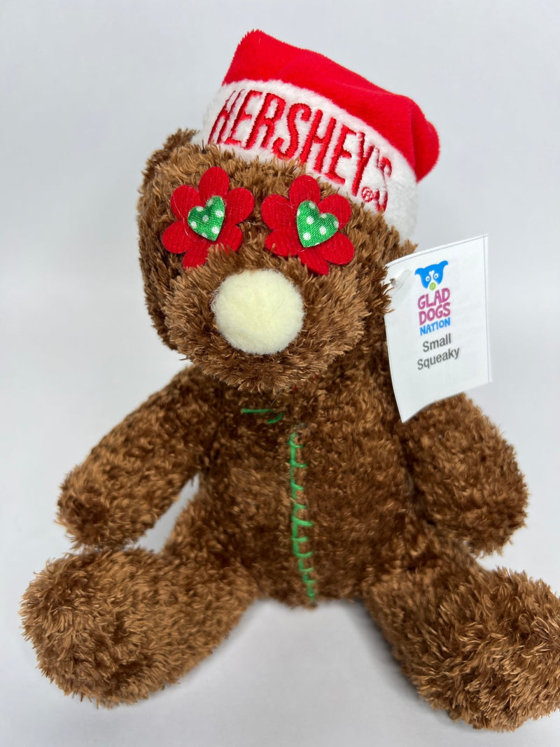 Small Stuffed & SQUEAKY Plush Holiday & Winter Dog Toys - Glad Dogs Nation | ALL Profits Donated