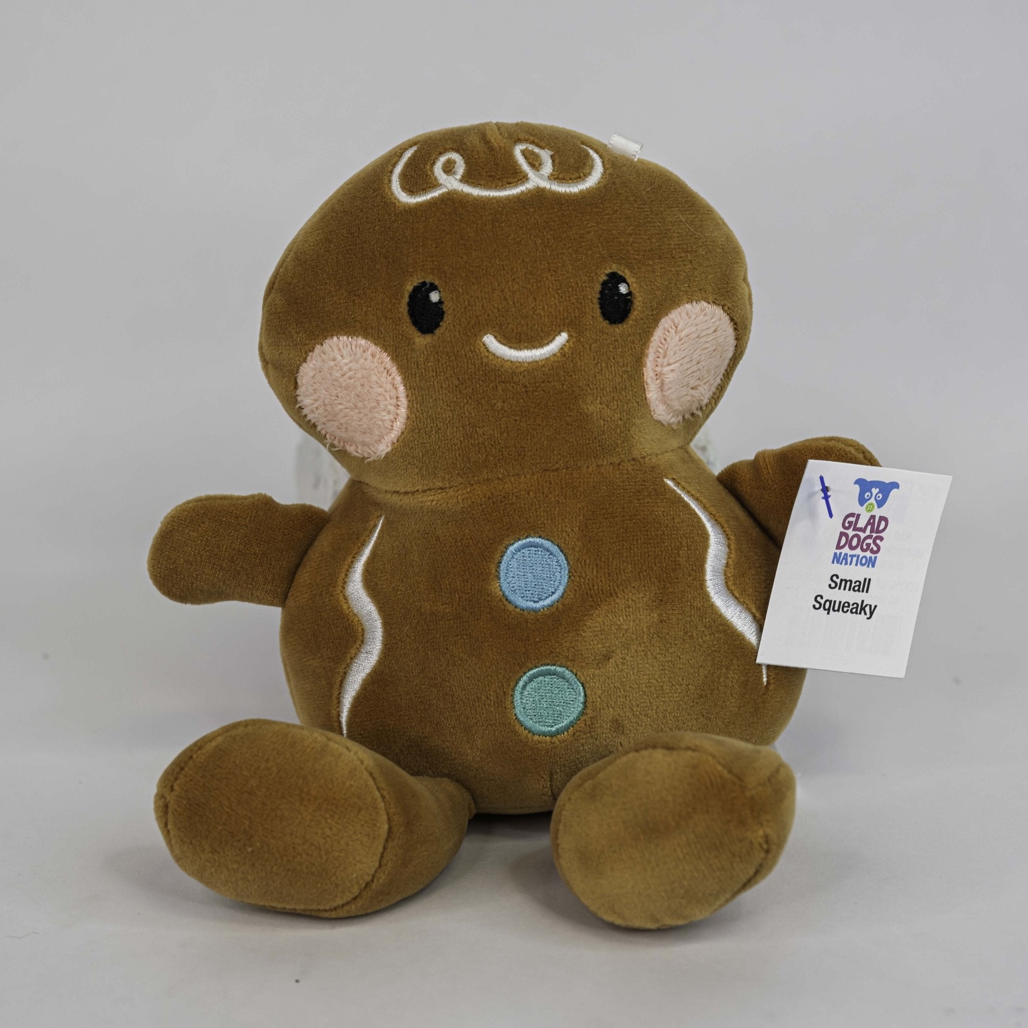 Small Stuffed & SQUEAKY Plush Holiday & Winter Dog Toys - Glad Dogs Nation | ALL Profits Donated