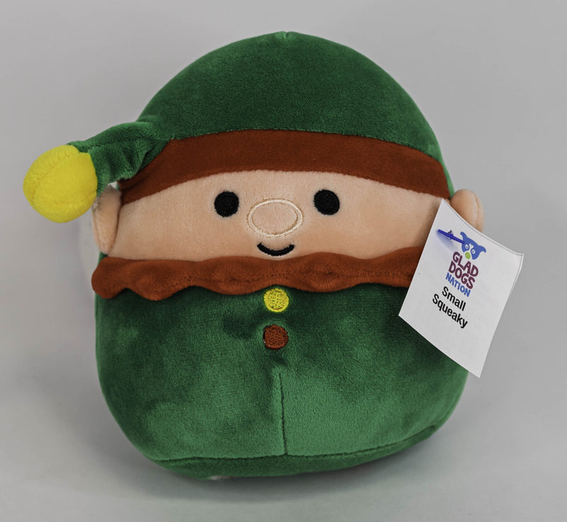 Small Stuffed & SQUEAKY Plush Holiday & Winter Dog Toys - Glad Dogs Nation | ALL Profits Donated