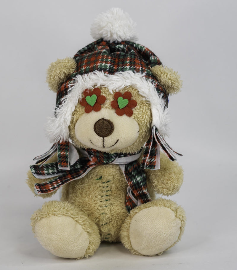 Small Stuffed & SQUEAKY Plush Holiday & Winter Dog Toys - Glad Dogs Nation | ALL Profits Donated