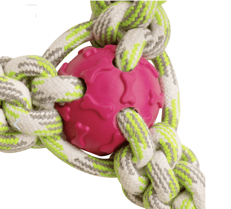SnugArooz Fling Rope & Tug Toy for Small & Medium Dogs - Glad Dogs Nation | ALL Profits Donated
