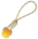 SnugArooz Spike - O - Mite Rope, Spiky Ball & Tug Toy: 16" CHOOSE YOUR COLOR - Glad Dogs Nation | ALL Profits Donated