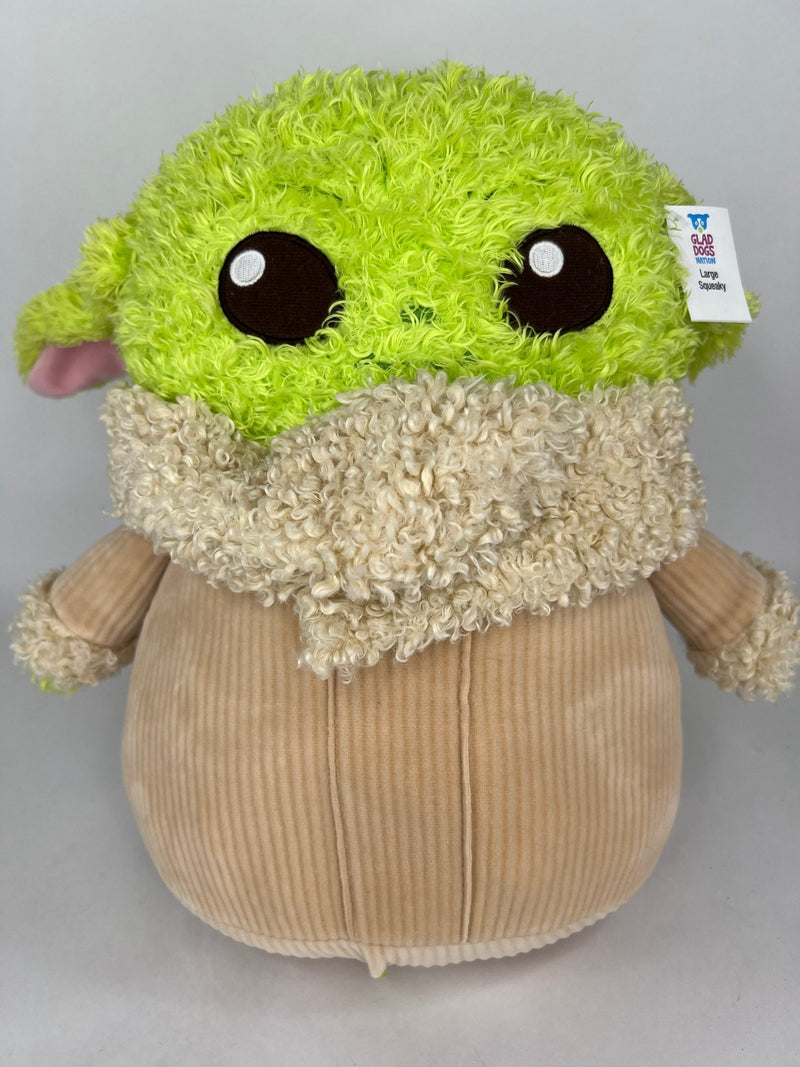 baby yoda squeaky dog toy Star Wars / Mandalorian Squeaky & NO Squeak Dog Toys: All Sizes