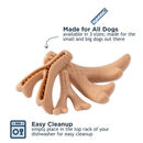 Tall Tails Peanut Butter Antler Chew for Dogs, Fillable: 3 Sizes - Glad Dogs Nation | ALL Profits Donated