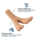 Tall Tails Peanut Butter Antler Chew for Dogs, Fillable: 3 Sizes - Glad Dogs Nation | ALL Profits Donated