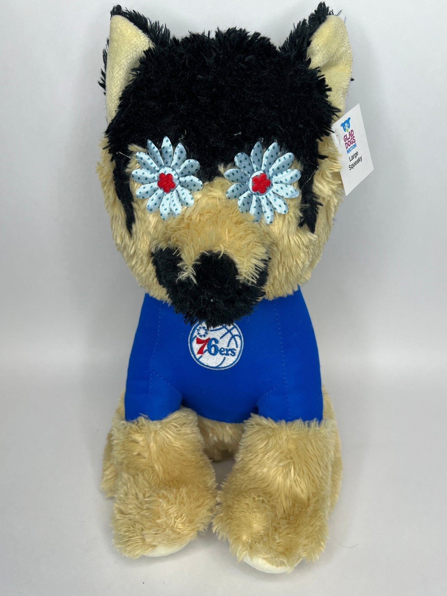 Team Spirit Stuffed SQUEAKY Dog Toys: Sport Mascots & Players of All Sizes - Glad Dogs Nation | ALL Profits Donated
