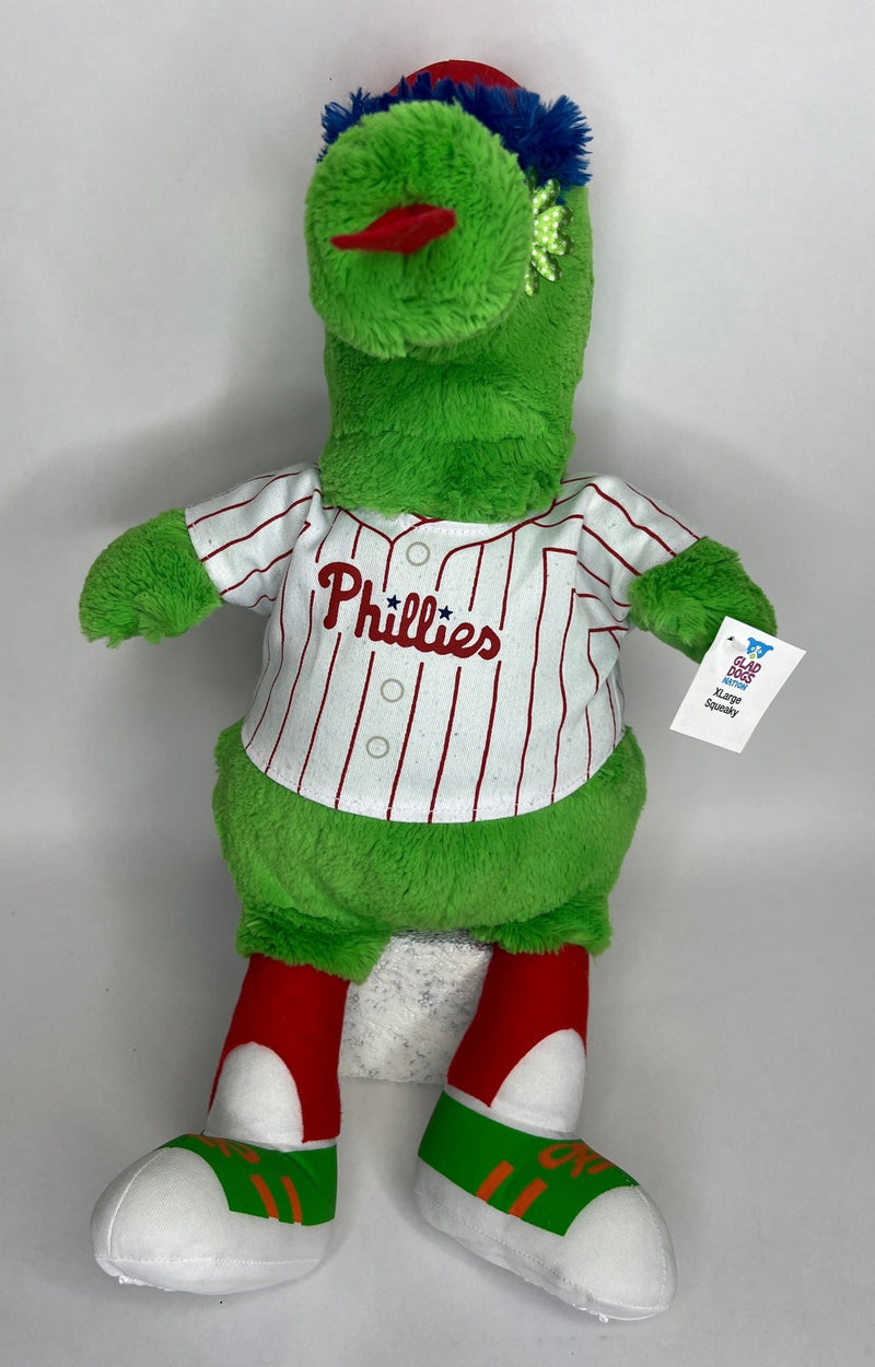 Team Spirit Stuffed SQUEAKY Dog Toys: Sport Mascots & Players of All Sizes - Glad Dogs Nation | ALL Profits Donated