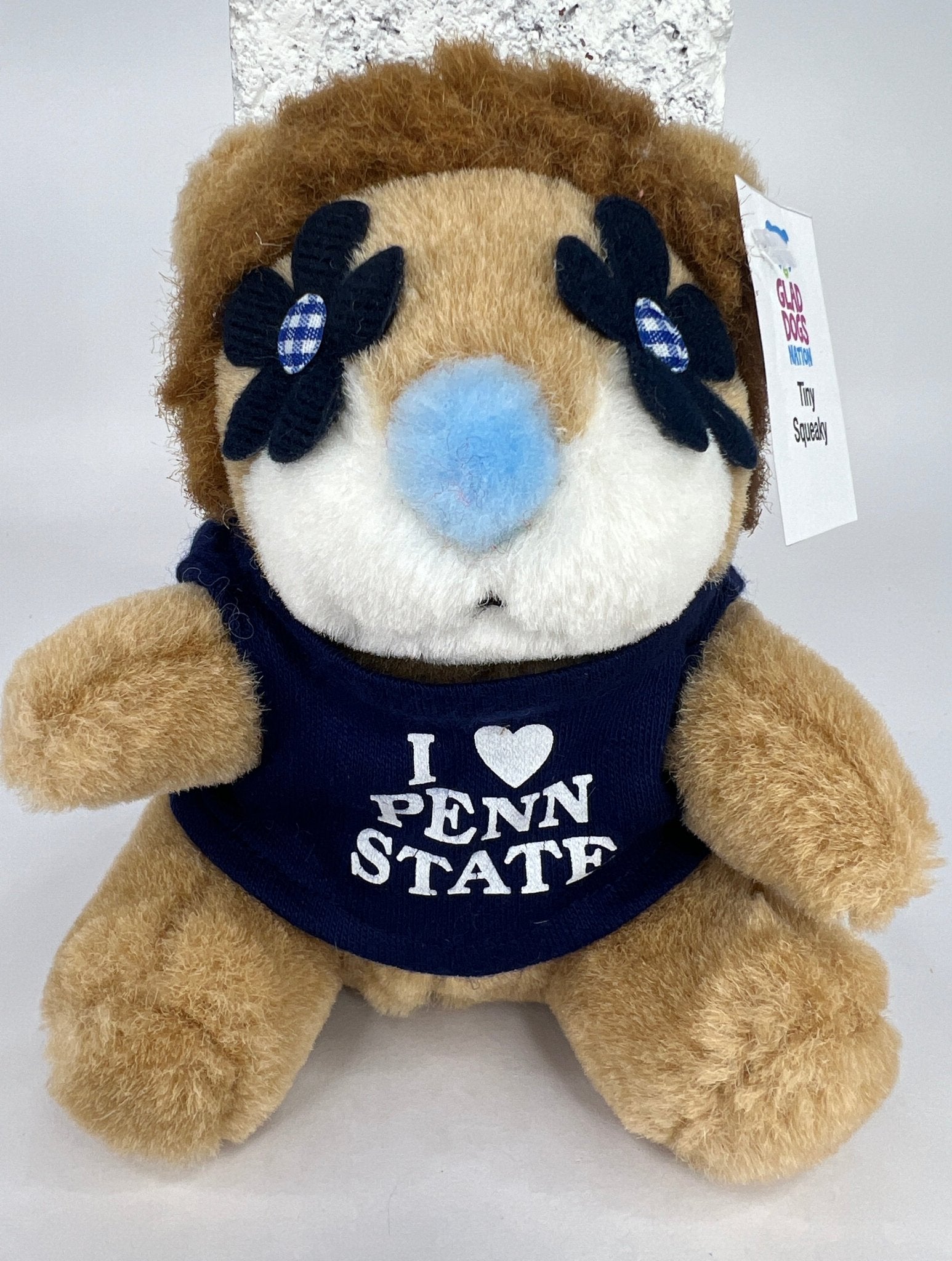 Team Spirit Stuffed SQUEAKY Dog Toys: Sport Mascots & Players of All Sizes - Glad Dogs Nation | ALL Profits Donated