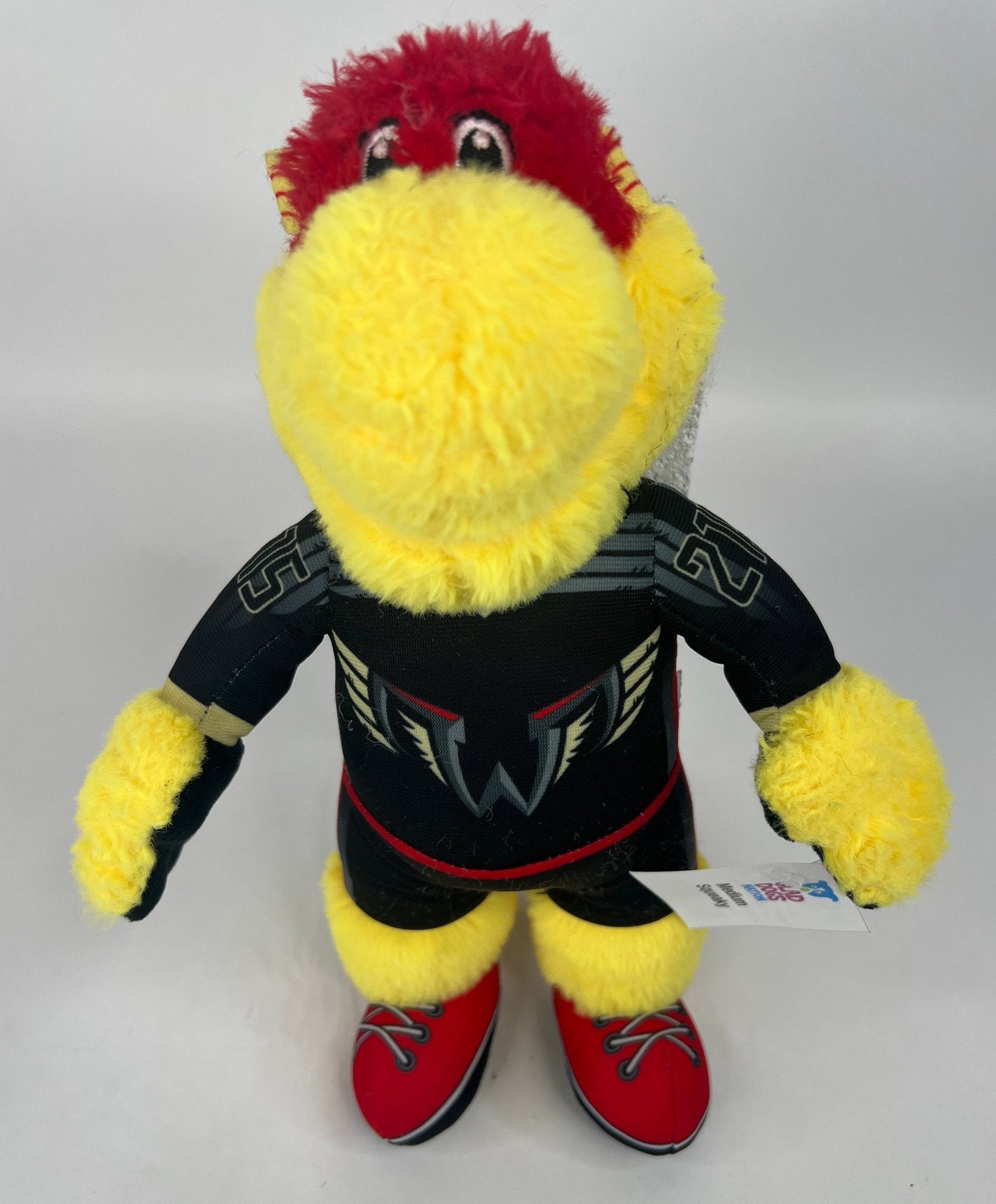 Team Spirit Stuffed SQUEAKY Dog Toys: Sport Mascots & Players of All Sizes - Glad Dogs Nation | ALL Profits Donated
