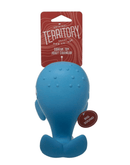 Territory Whale Natural Rubber Squeaker Dog Toy, 7" - Glad Dogs Nation | ALL Profits Donated
