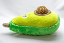 ThoozyPet Avocado Plush Squeaky Dog Toy with Spiky Ball Squeaker: 11" - Glad Dogs Nation | ALL Profits Donated